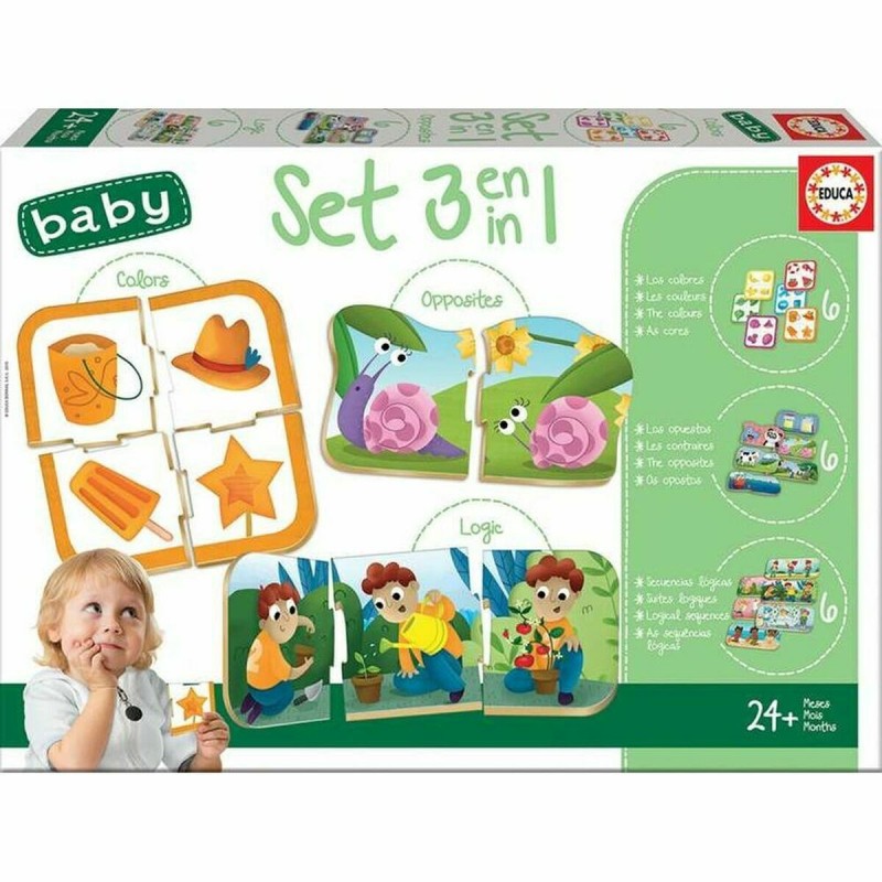 Puzzle Educa 3-en-1