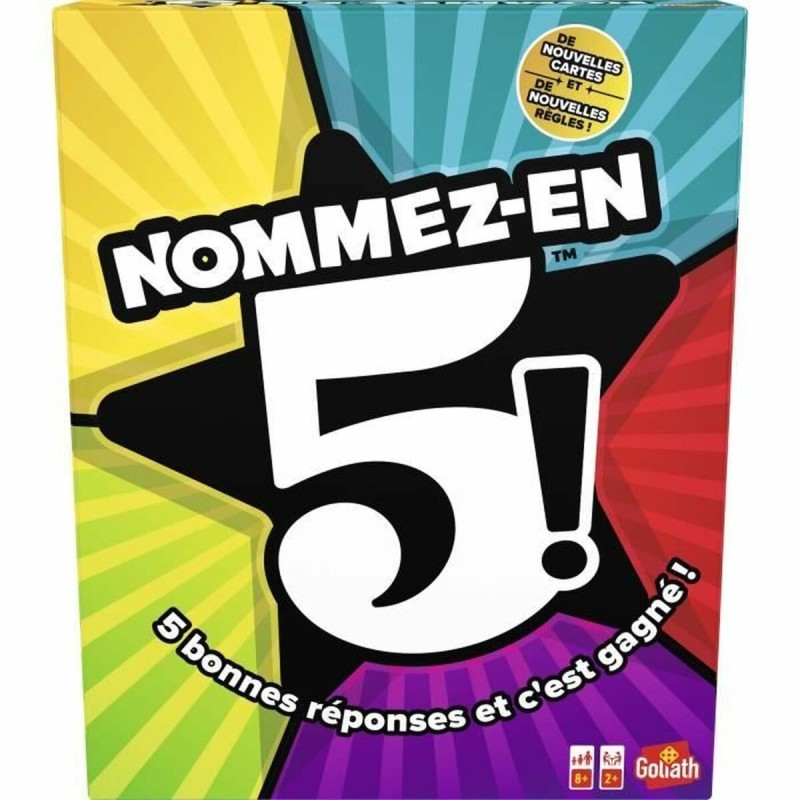 Jeu de société Goliath Nommez-en 5! FR