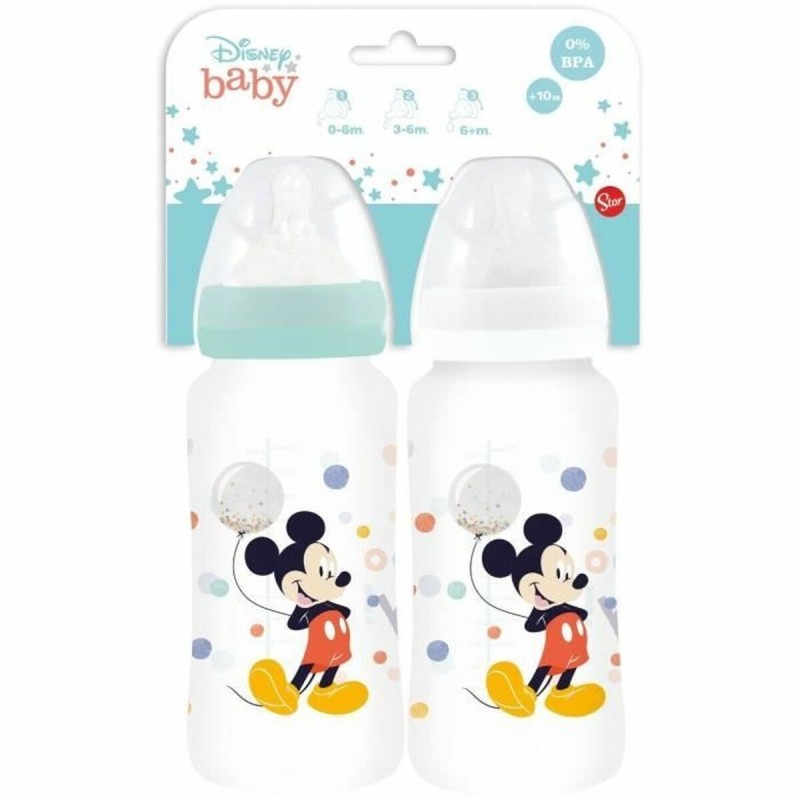 Lot de biberons ThermoBaby Mickey 360 ml