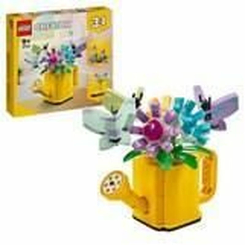 Set de construction Lego 31149 Creator 3in1 Flowers in the Watering Can Multicouleur