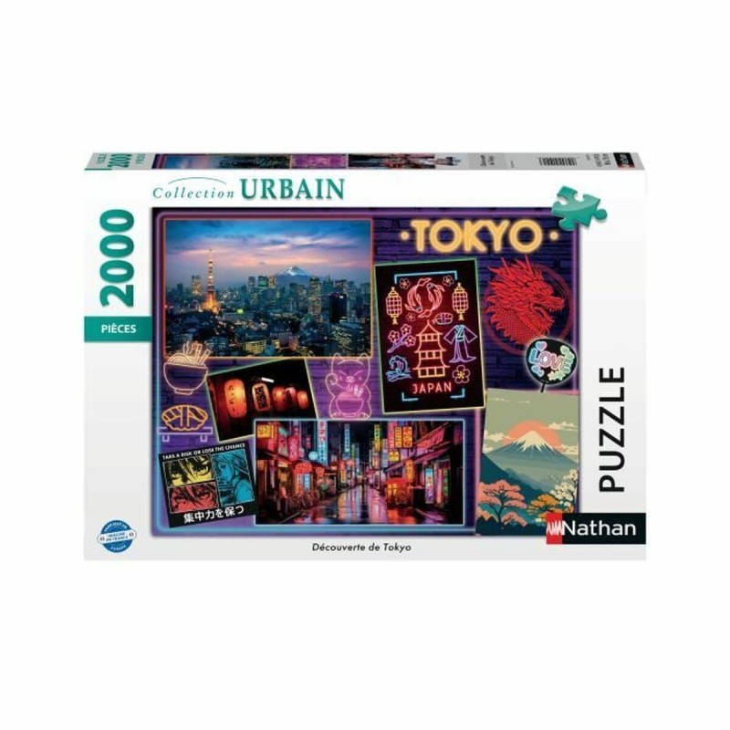 Puzzle Ravensburger Découverte de Tokyo 2000 Pièces