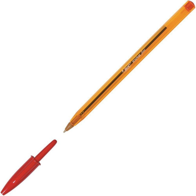 Crayon Bic Cristal Fine Rouge 0