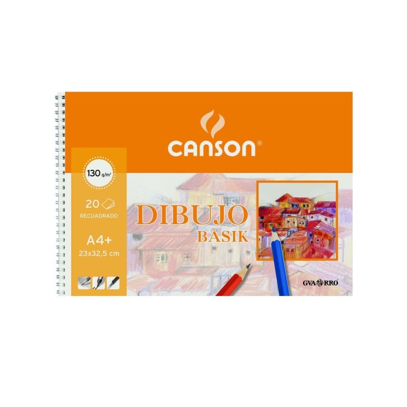 Bloc à dessin Canson Basik Microperforé 130 g/m²