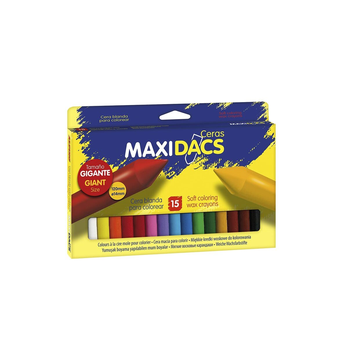 Crayons gras de couleur