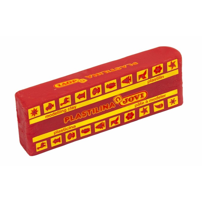 Pâte à modeler Jovi Rouge 150 g 15 Unités