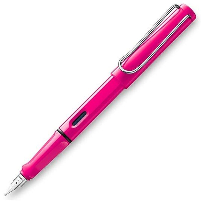 Stylo Calligraphique Lamy Safari 013M Rose Bleu