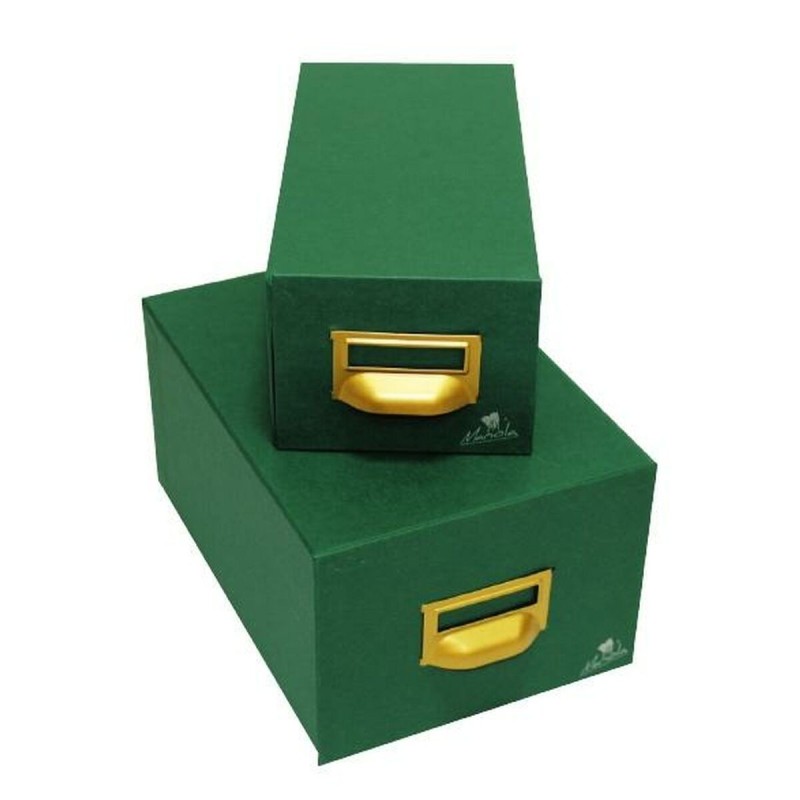 Armoire de classement rechargeable Mariola Vert Carton 25 x 19 x 35 cm