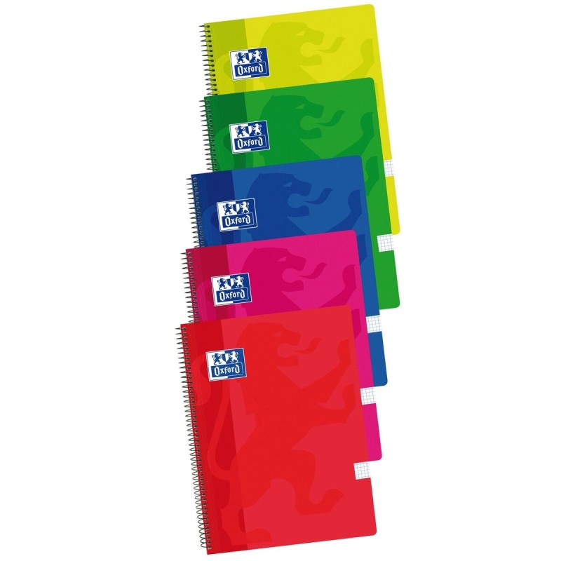 Cahier Oxford Multicouleur Din A4 80 Volets 21