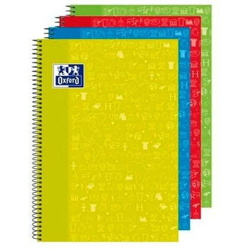 Cahier Oxford Write & Erase Multicouleur Din A4 80 Volets 21