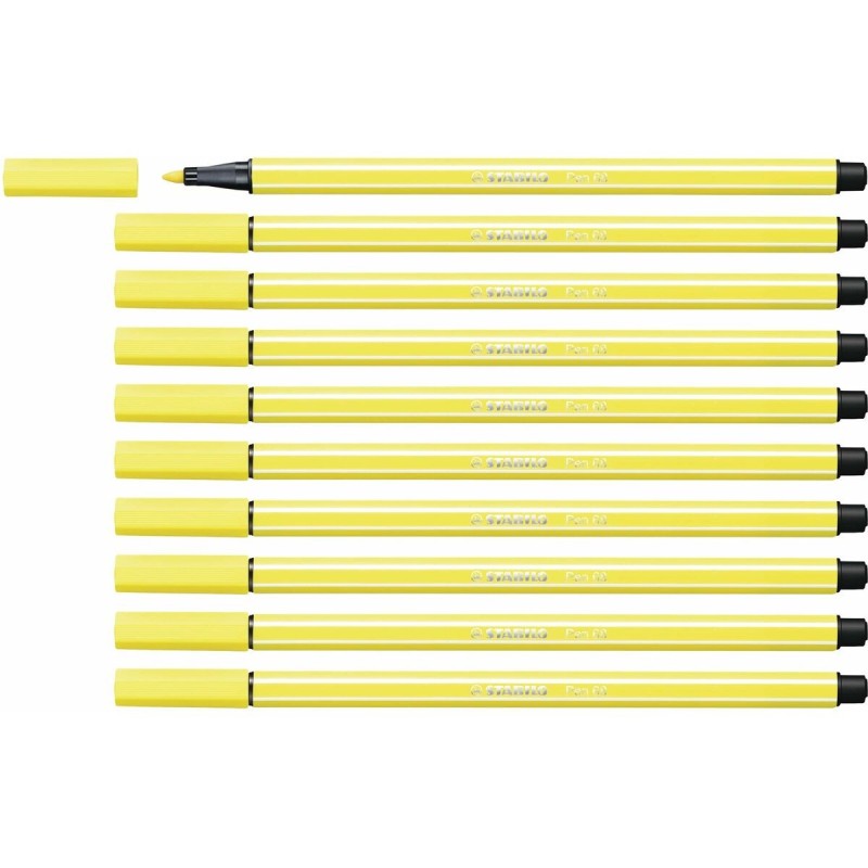 Feutres Stabilo Pen 68 (10 Pièces)