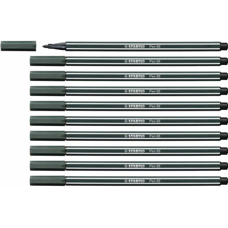 Feutres Stabilo Pen 68 (10 Pièces)