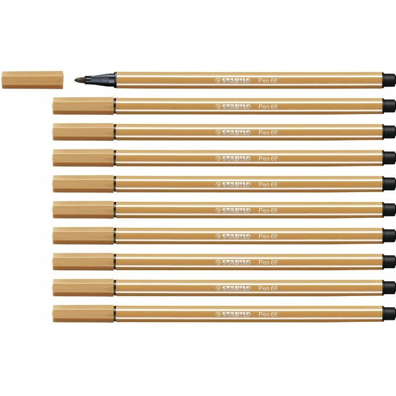 Feutres Stabilo Pen 68 (10 Pièces)