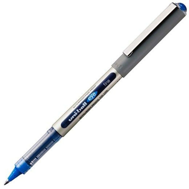 stylo à encre liquide Uni-Ball Rollerball Eye Fine UB-157 Bleu 0