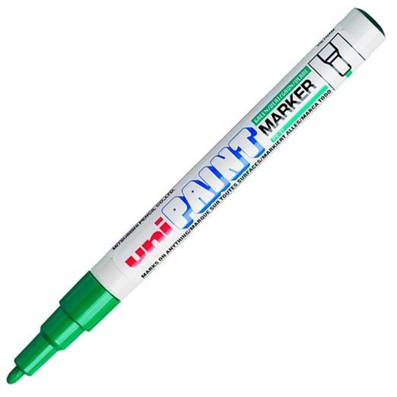 Marqueur permanent Uni-Ball Paint PX-21L Vert 12 Pièces