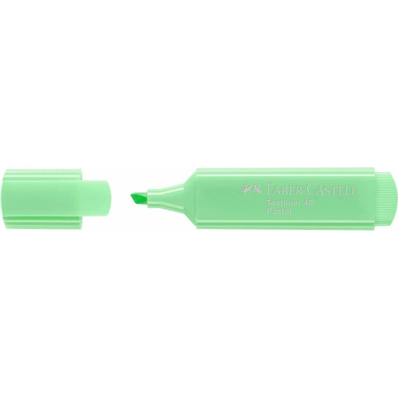 Marqueur fluorescent Faber-Castell Textliner 1546 Gâteau Vert clair (10 Unités)