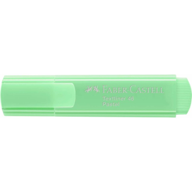 Marqueur fluorescent Faber-Castell Textliner 1546 Gâteau Vert clair (10 Unités)