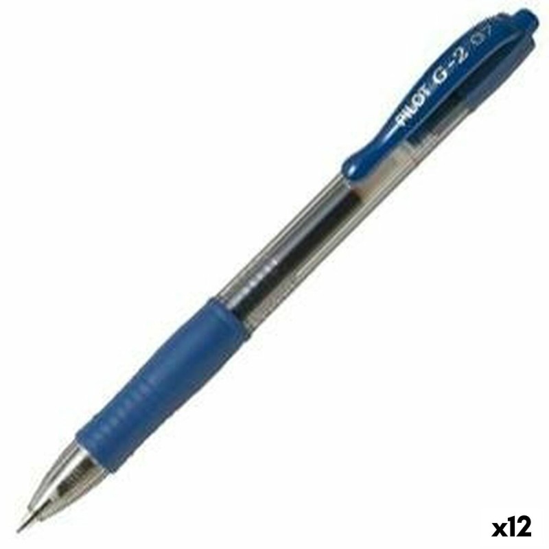 Stylo gel Pilot G-2 07 Bleu 0