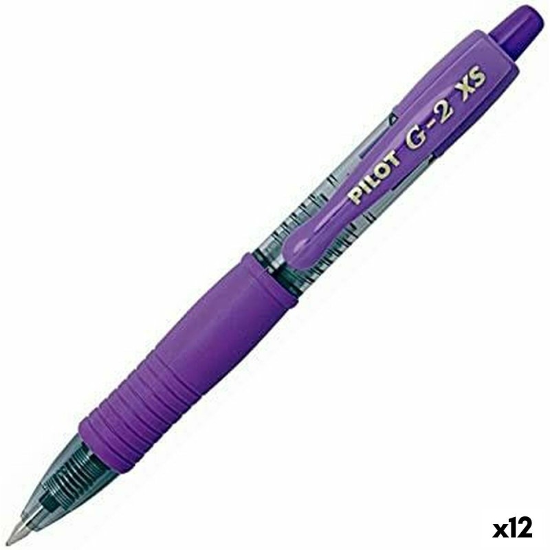 Crayon Roller Pilot G-2 XS Rétractile Violet 0