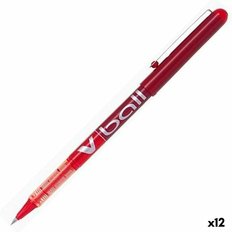 Crayon Roller Pilot V Ball Rouge 0