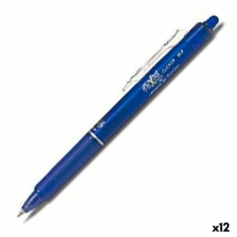 Crayon Pilot Frixion Clicker Encre effaçable Bleu 0