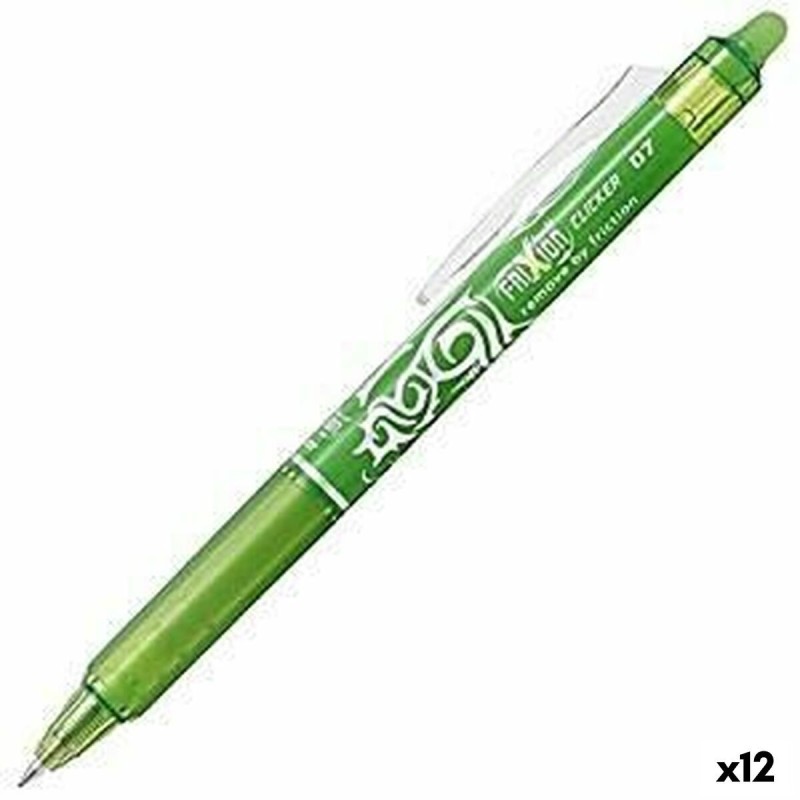 Crayon Pilot Frixion Clicker Encre effaçable Vert 0