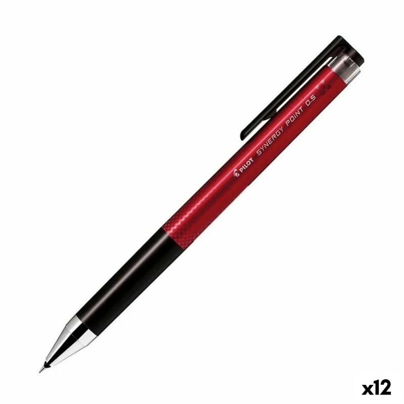 Stylo gel Pilot Synergy Point Rouge 0