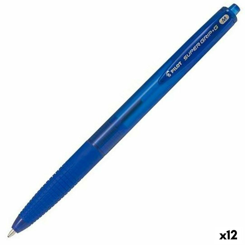 Crayon Pilot Supergrip G Bleu Ballon 0