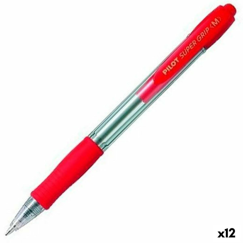 Crayon Pilot Supergrip Rouge 0