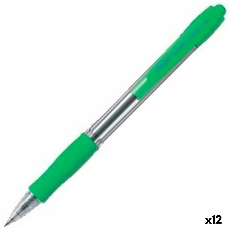 Crayon Pilot Supergrip Vert clair 0