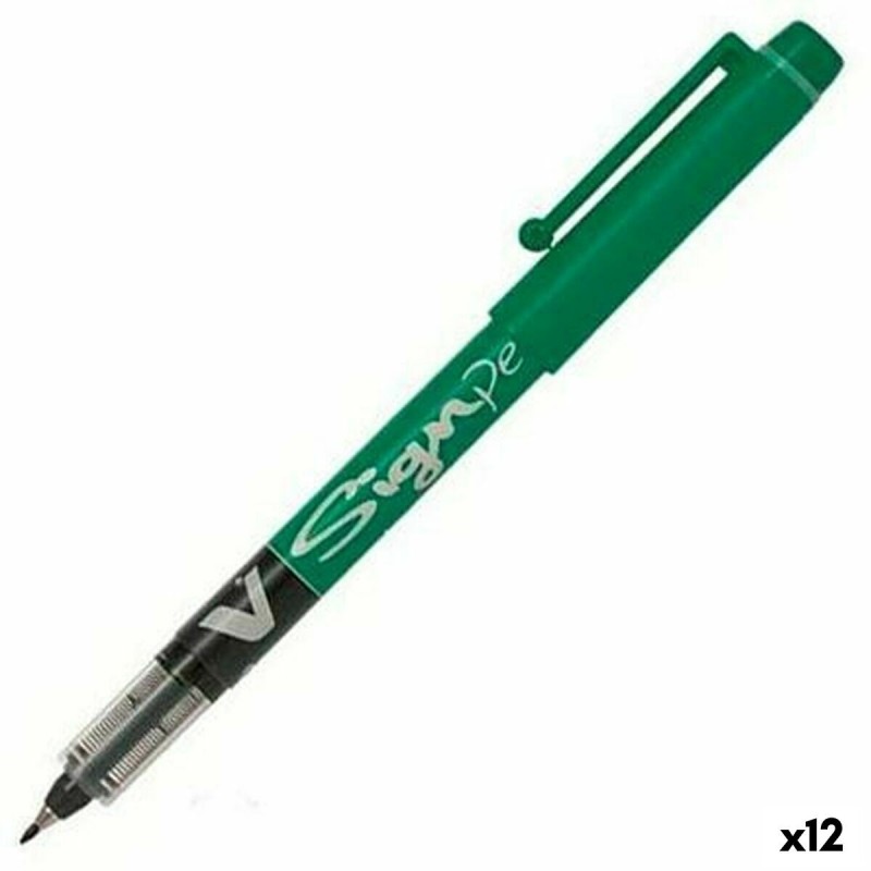 stylo à encre liquide Pilot V Sign Vert 0