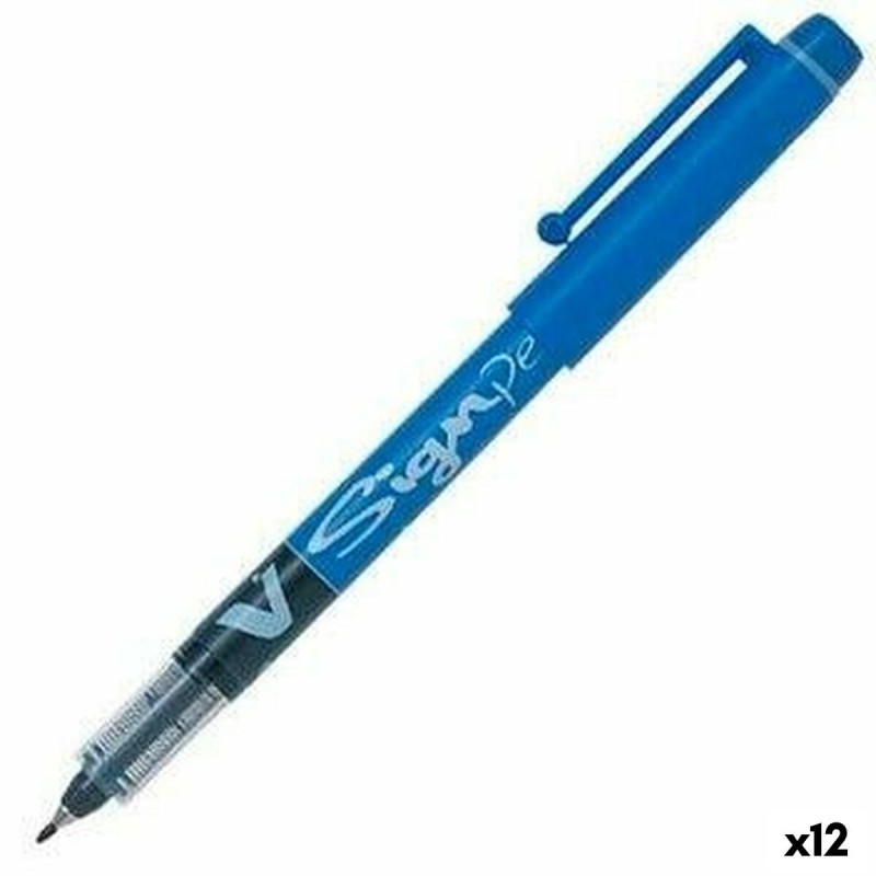 stylo à encre liquide Pilot V Sign Pen Bleu 0