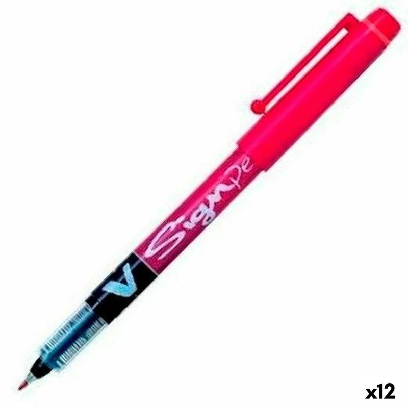 Stylo gel Pilot V Sign Pen Rouge 0