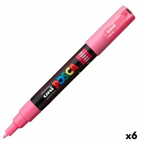 Marqueur POSCA PC-1M Rose (6 Unités)