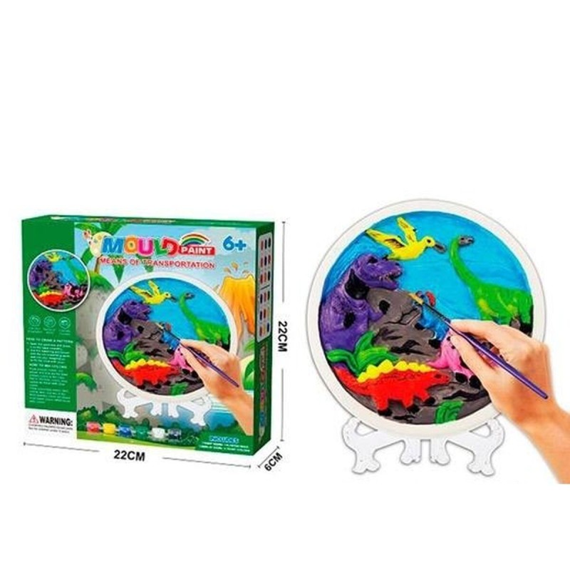 Set de peinture Roymart Multicouleur Dinosaure