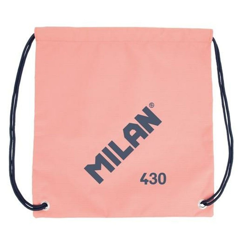 Sac à dos serré par des ficelles Milan Since 1918 Rose 42 x 34 x 0