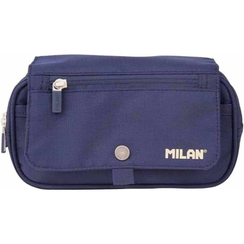 Trousse d'écolier Milan Serie1918 Bleu 13 x 24 x 10 cm