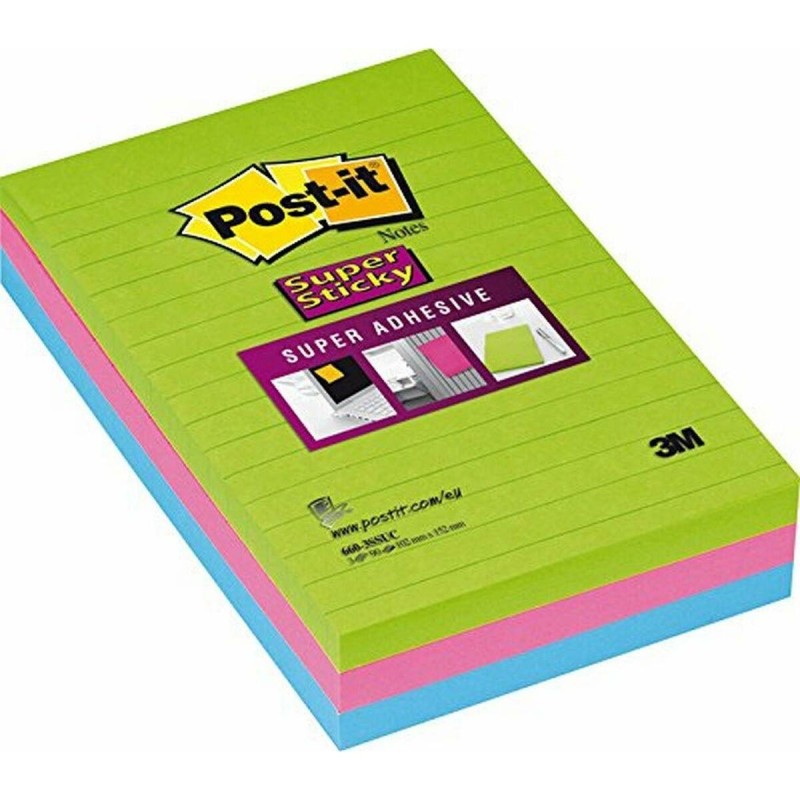 Notes Adhésives Post-it Multicouleur 15