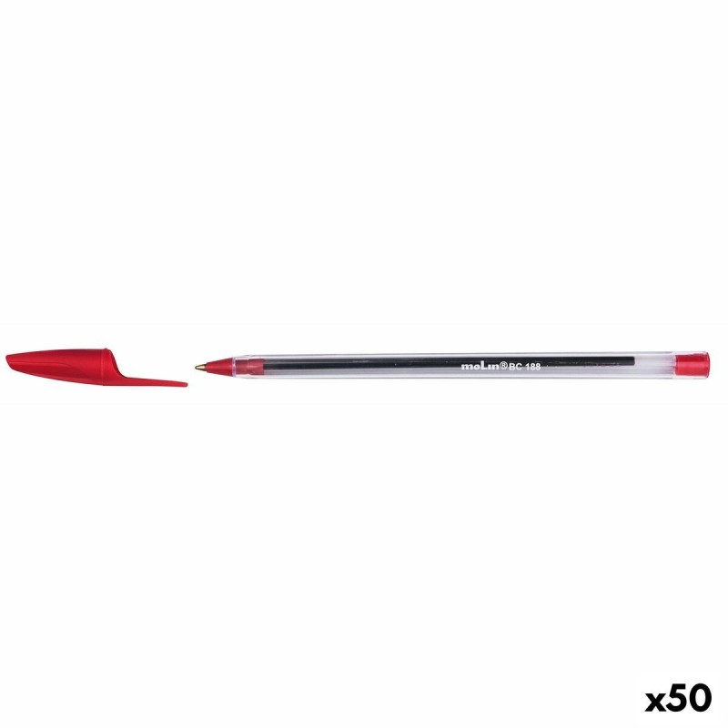 Crayon Molin BC188 Verre 1 mm Rouge (50 Unités)