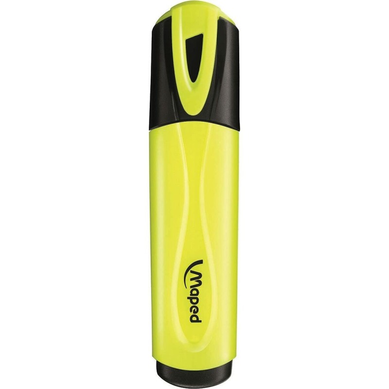 Marqueur fluorescent Maped Peps Classic Jaune (12 Unités)