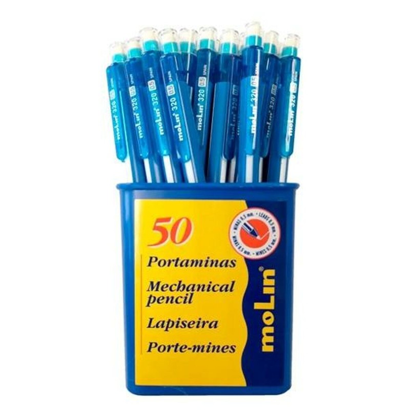 Coffret de porte-mines Molin Bleu 0