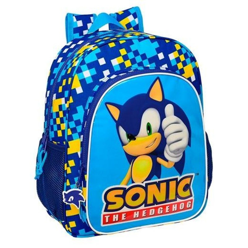 Cartable Sonic Speed 32 x 12 x 38 cm