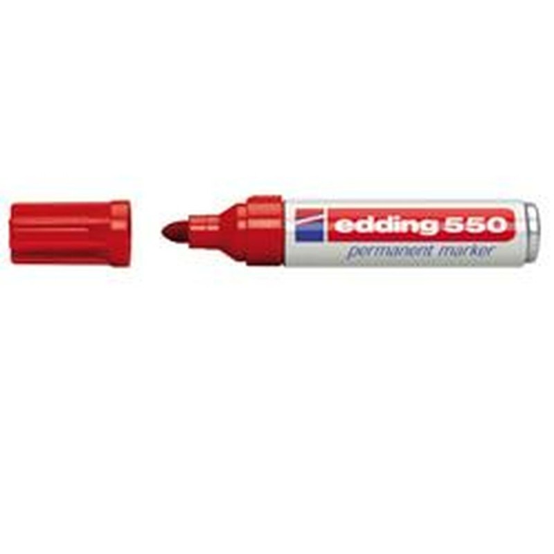 Marqueur permanent Edding Rouge