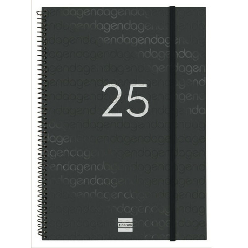 Agenda Finocam YEAR Noir A4 21 x 29