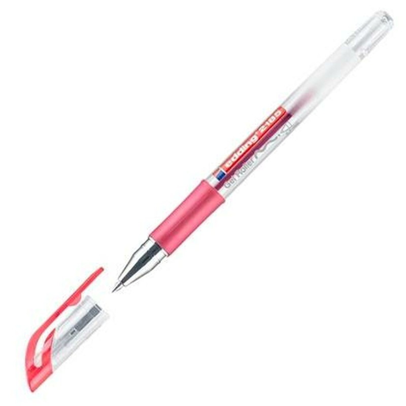 Stylo gel Edding Rouge 0