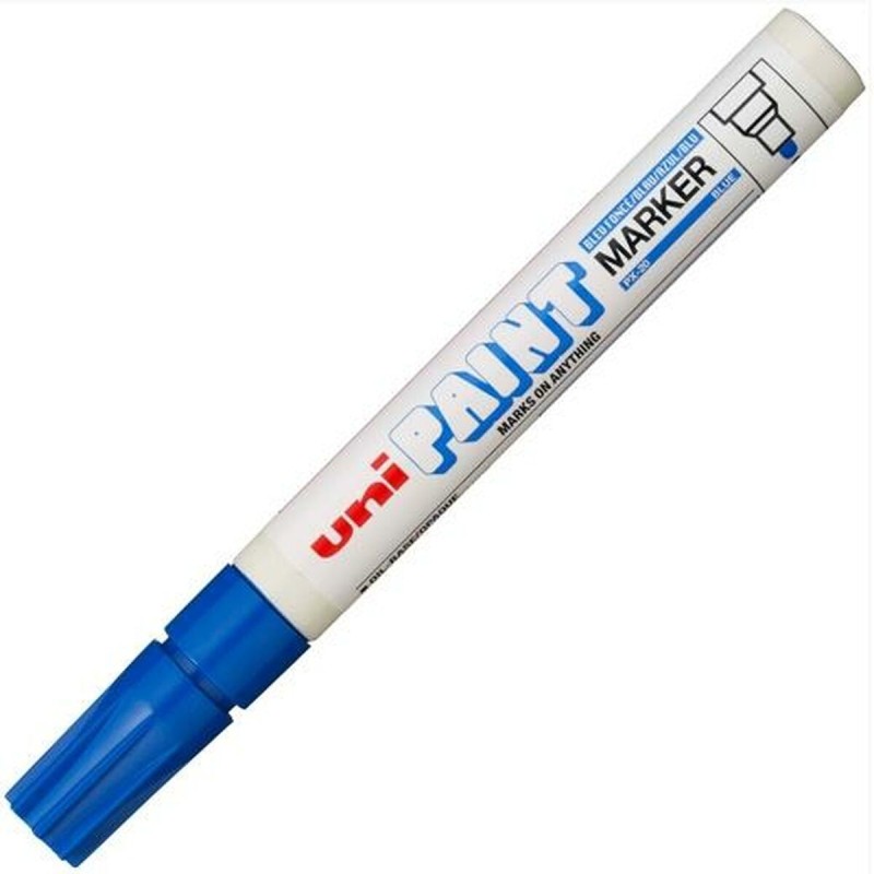 Marqueur permanent Uni-Ball Paint Marker PX-20 (L) Bleu