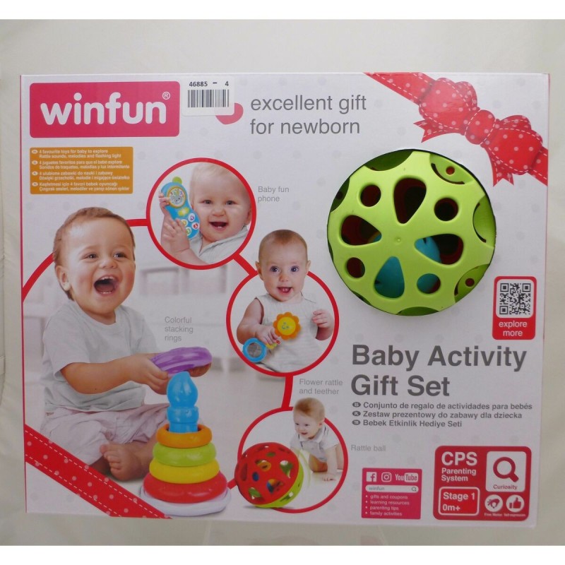 Ensemble de Jouets pour Bébés Winfun 4 Unités 13 x 20 x 13 cm