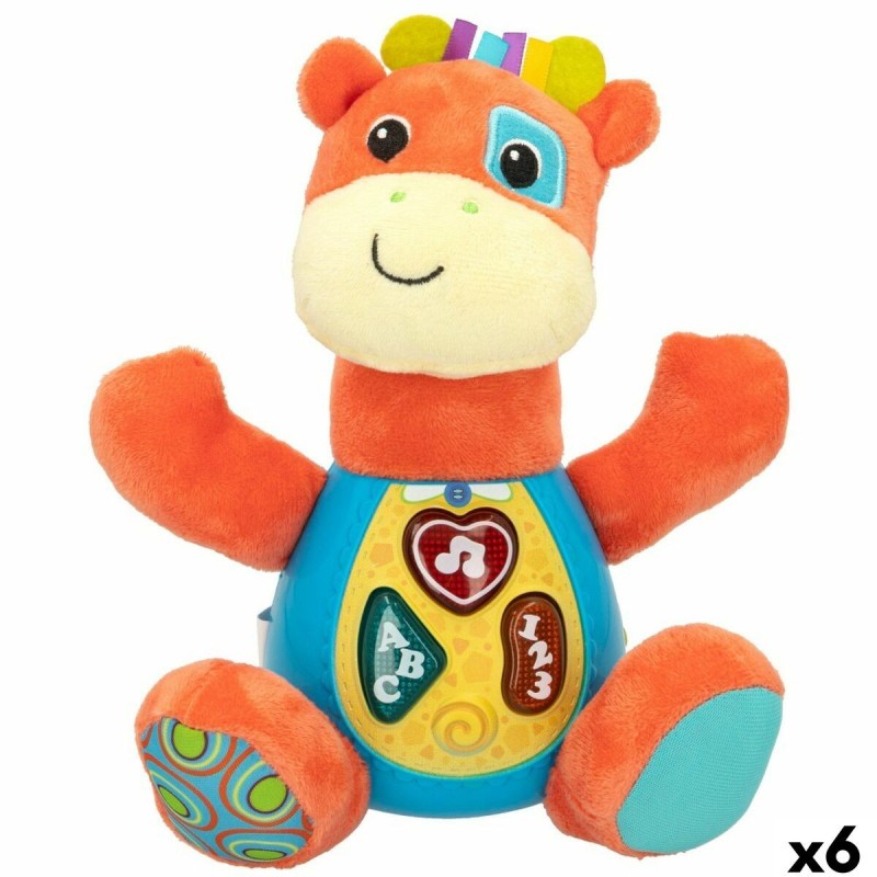 Peluche sonore Winfun Girafe 18 x 19 x 8