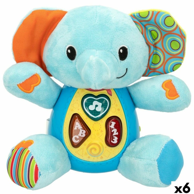 Peluche sonore Winfun Eléphant 17 x 17