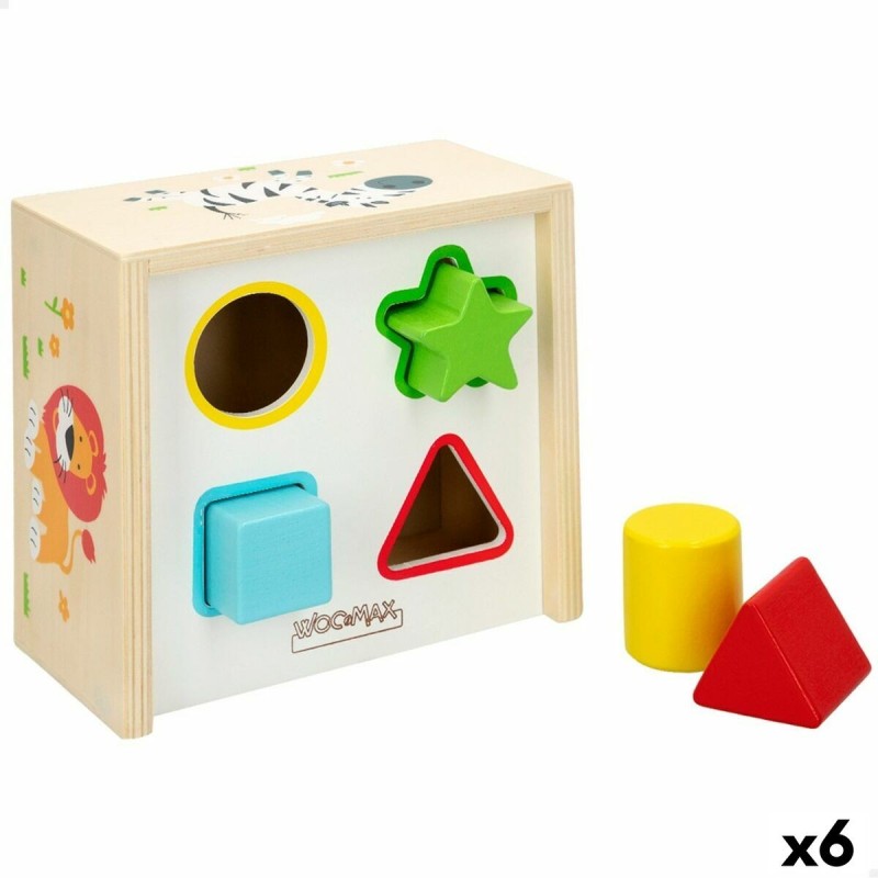 Puzzle enfant en bois Woomax Formes 13