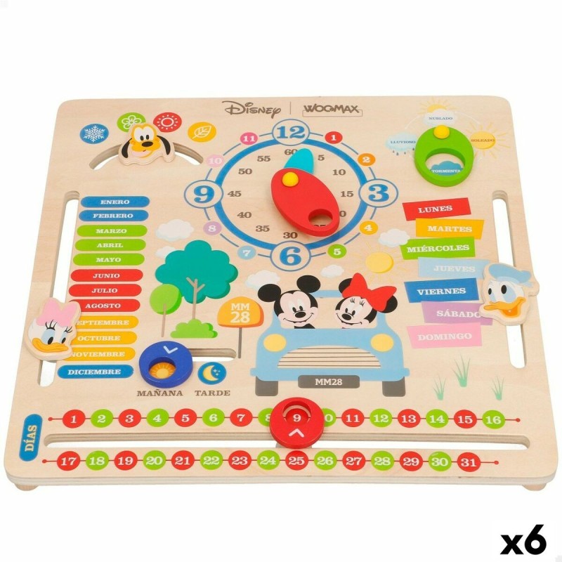 Jouet Educatif Disney Calendrier 30 x 3